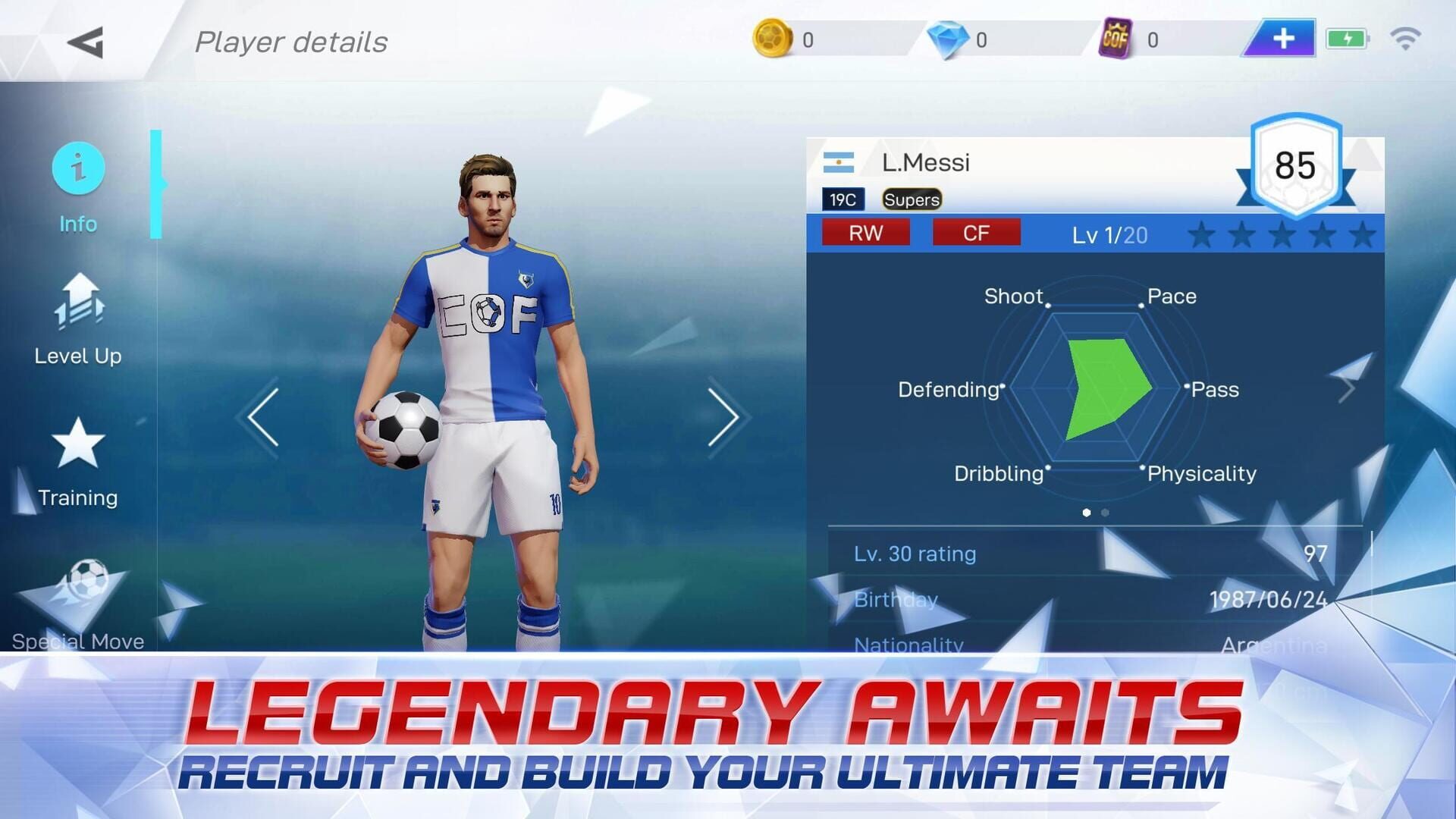 Champion of the Fields - Screenshot
