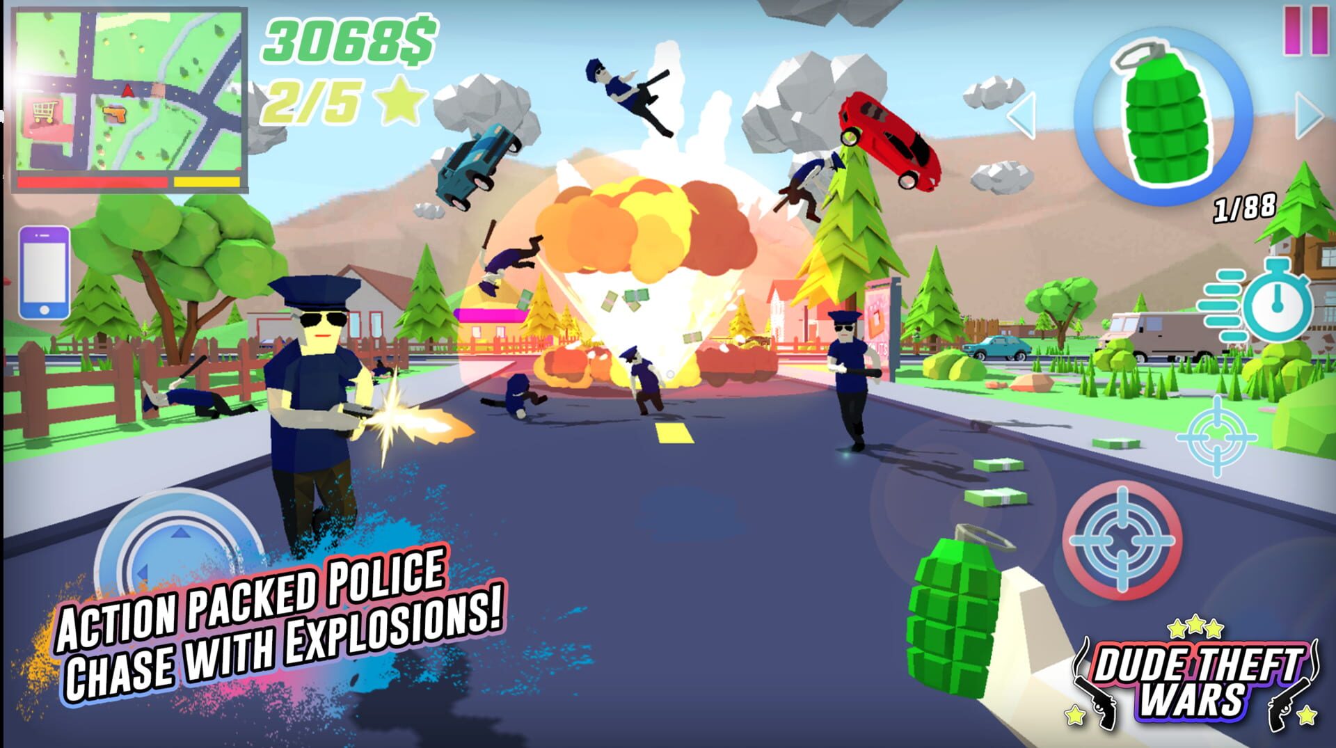Dude Theft Wars - Screenshot