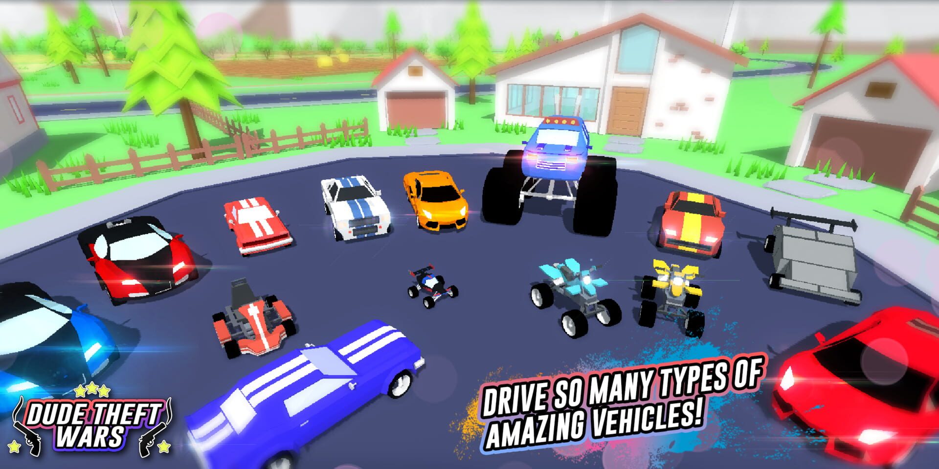Dude Theft Wars - Screenshot