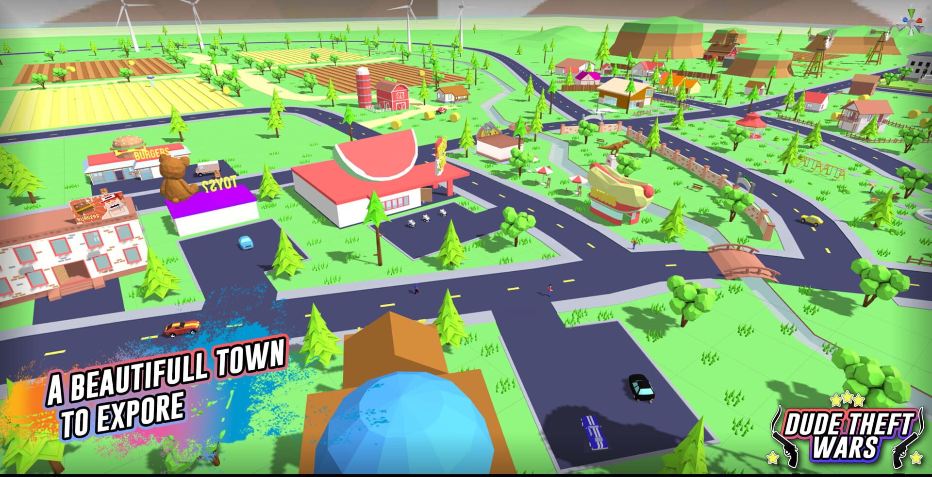 Dude Theft Wars - Screenshot