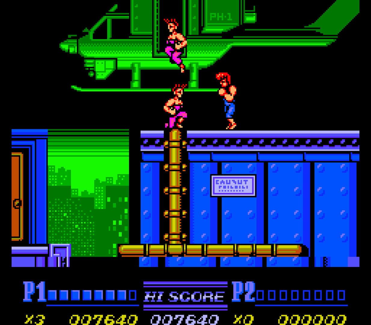 Captura de pantalla - Double Dragon II: The Revenge