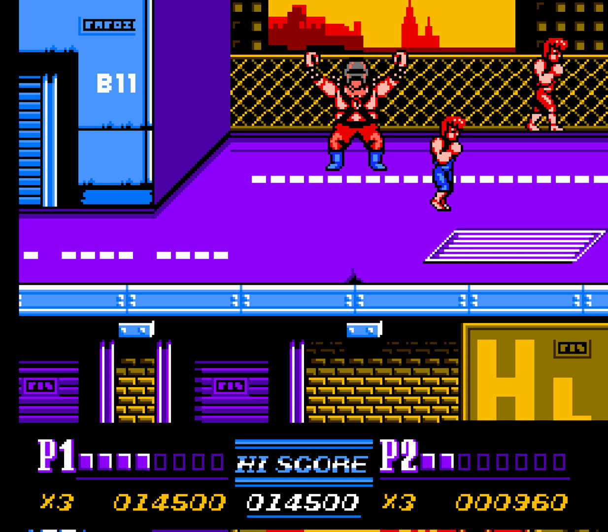 Double Dragon II: The Revenge screenshot