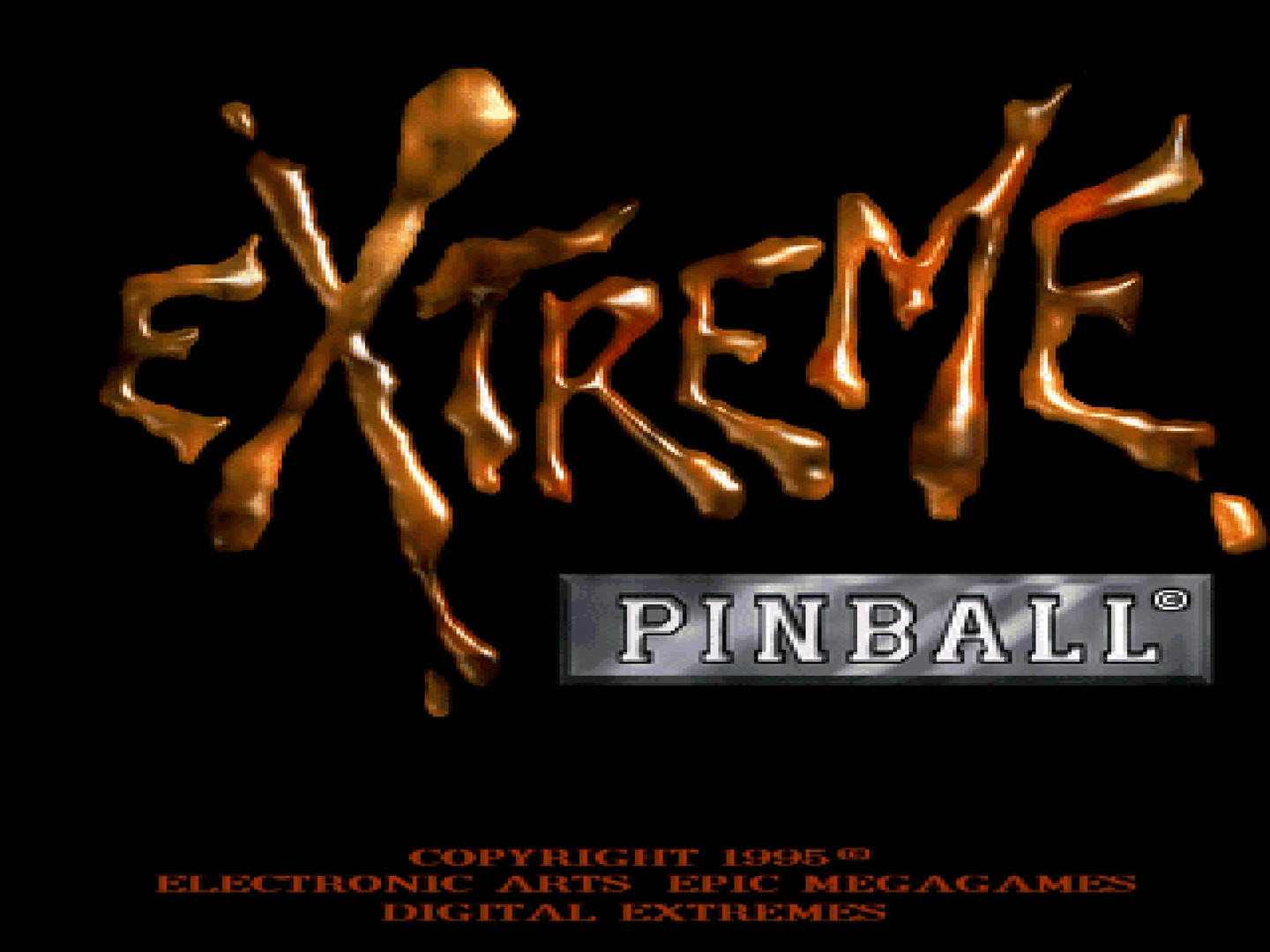 Extreme Pinball screenshot