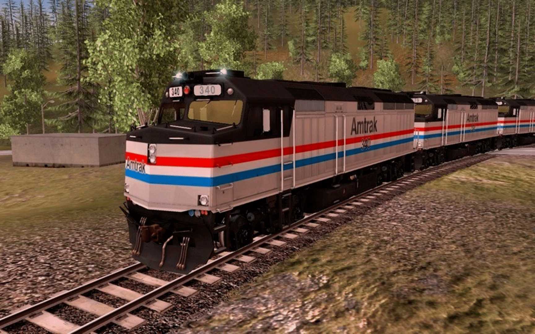 Trainz Railroad Simulator 2022: Amtrak F40PH screenshot