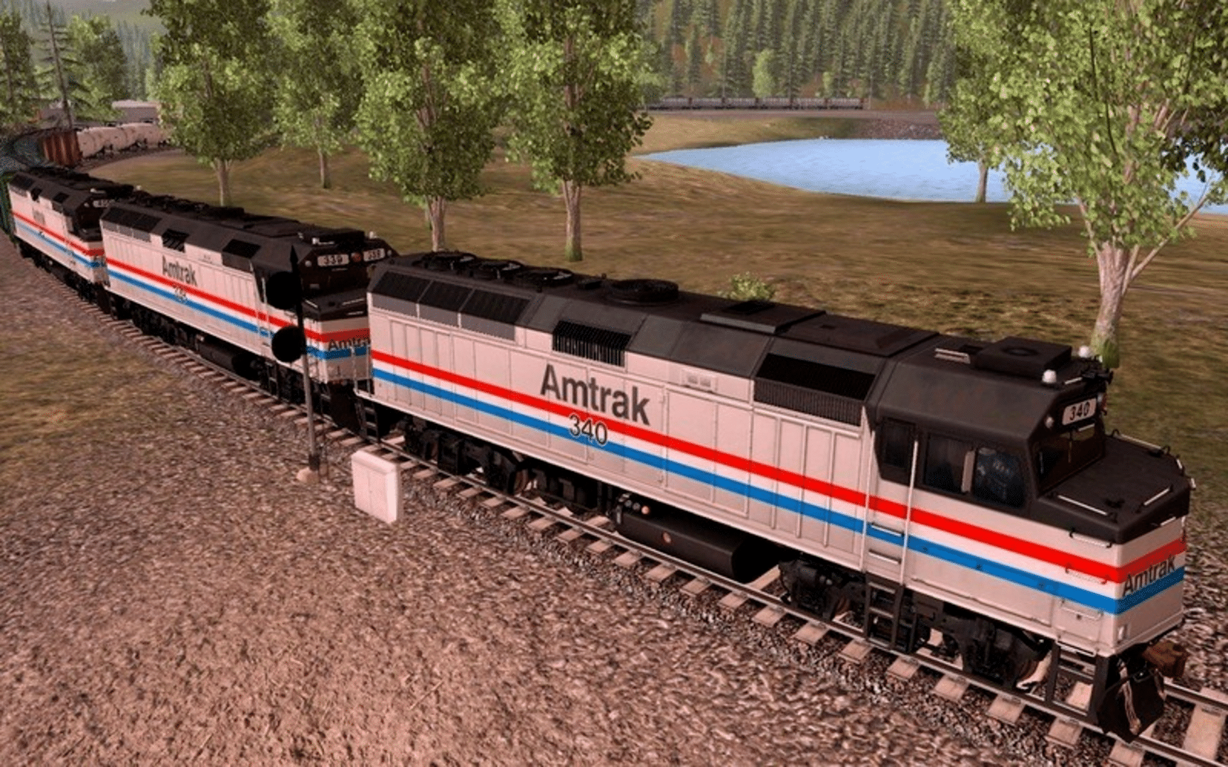 Trainz Railroad Simulator 2022: Amtrak F40PH screenshot