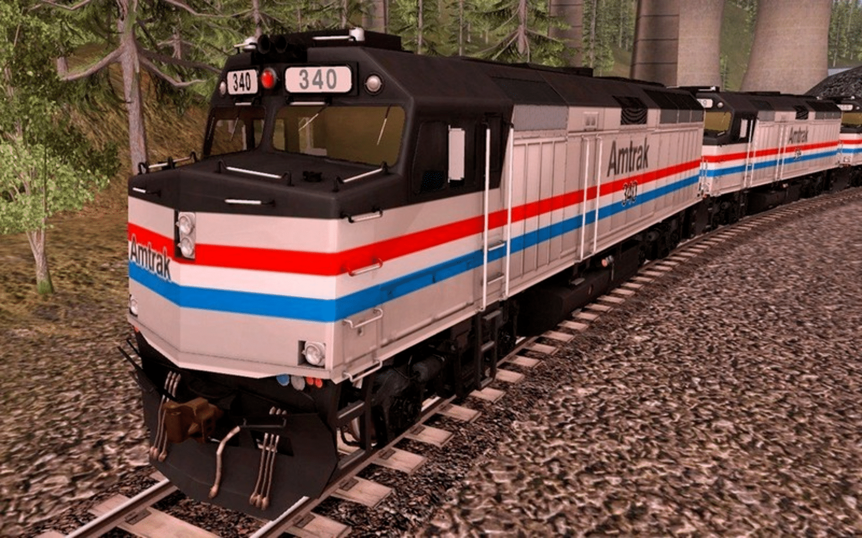 Trainz Railroad Simulator 2022: Amtrak F40PH screenshot