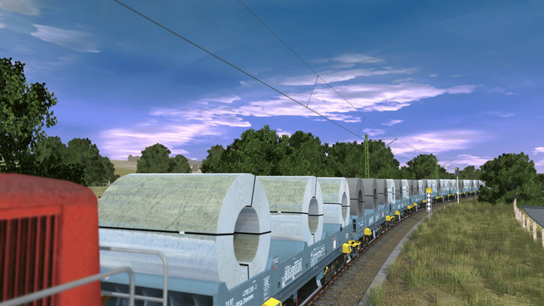 Trainz Railroad Simulator 2022: Shmmns Coil Transporter screenshot