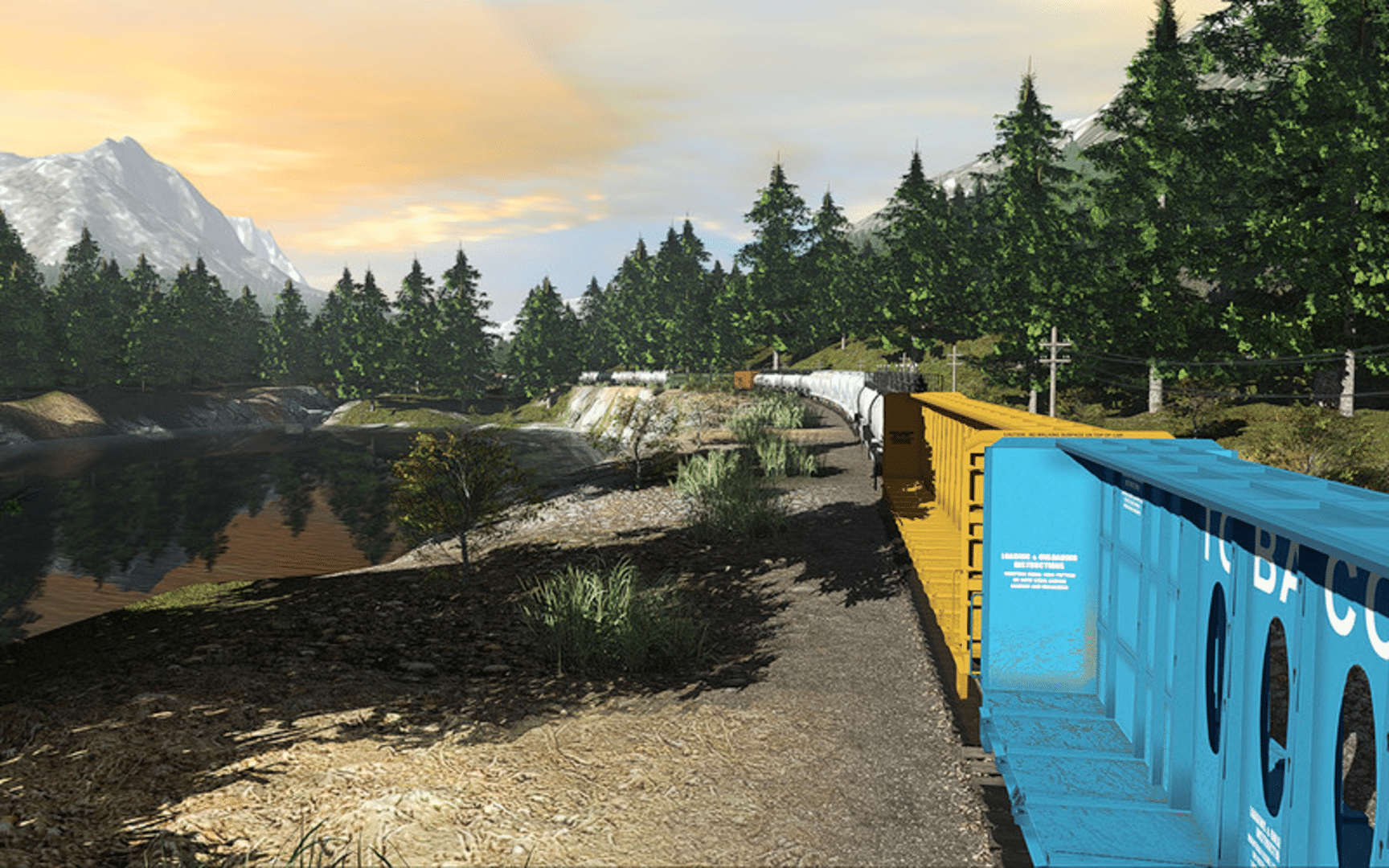 Trainz Railroad Simulator 2022: Canadian Rocky Mountains Ottertail to Castle Jct screenshot