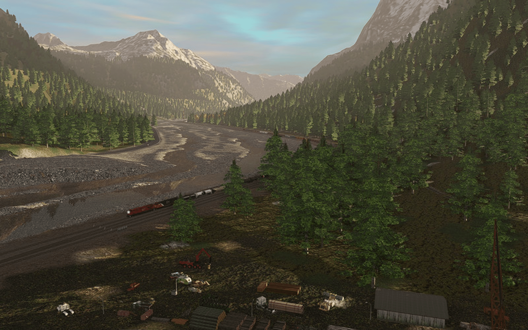 Trainz Railroad Simulator 2022: Canadian Rocky Mountains Ottertail to Castle Jct screenshot