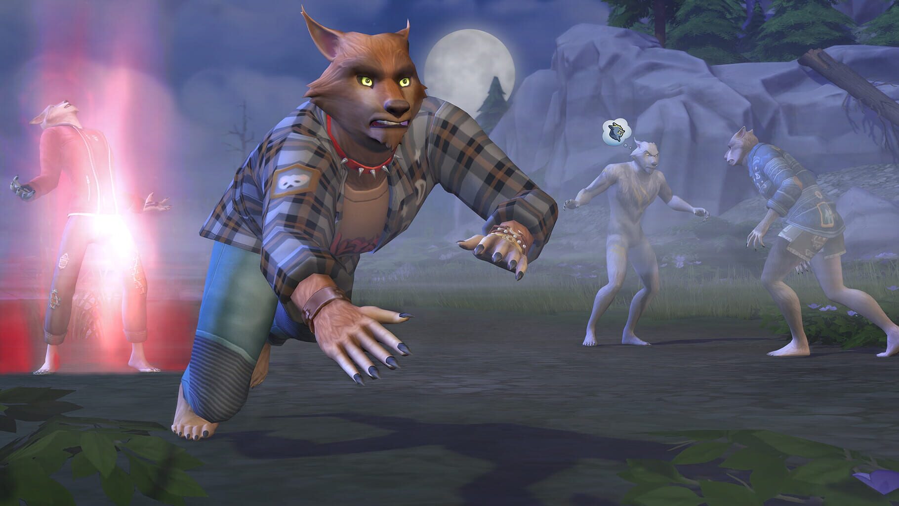 Captura de pantalla - The Sims 4: Werewolves