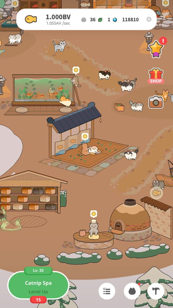 Idle Cat Village - Screenshot