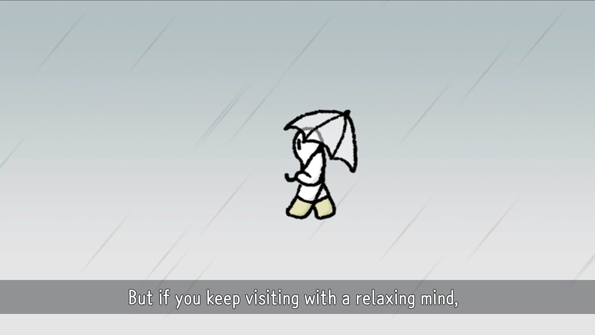Rainy single room - Screenshot