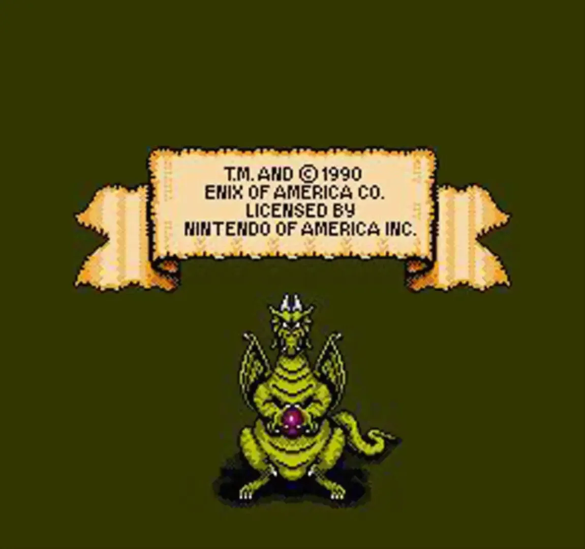 Captura de pantalla - Dragon Warrior II