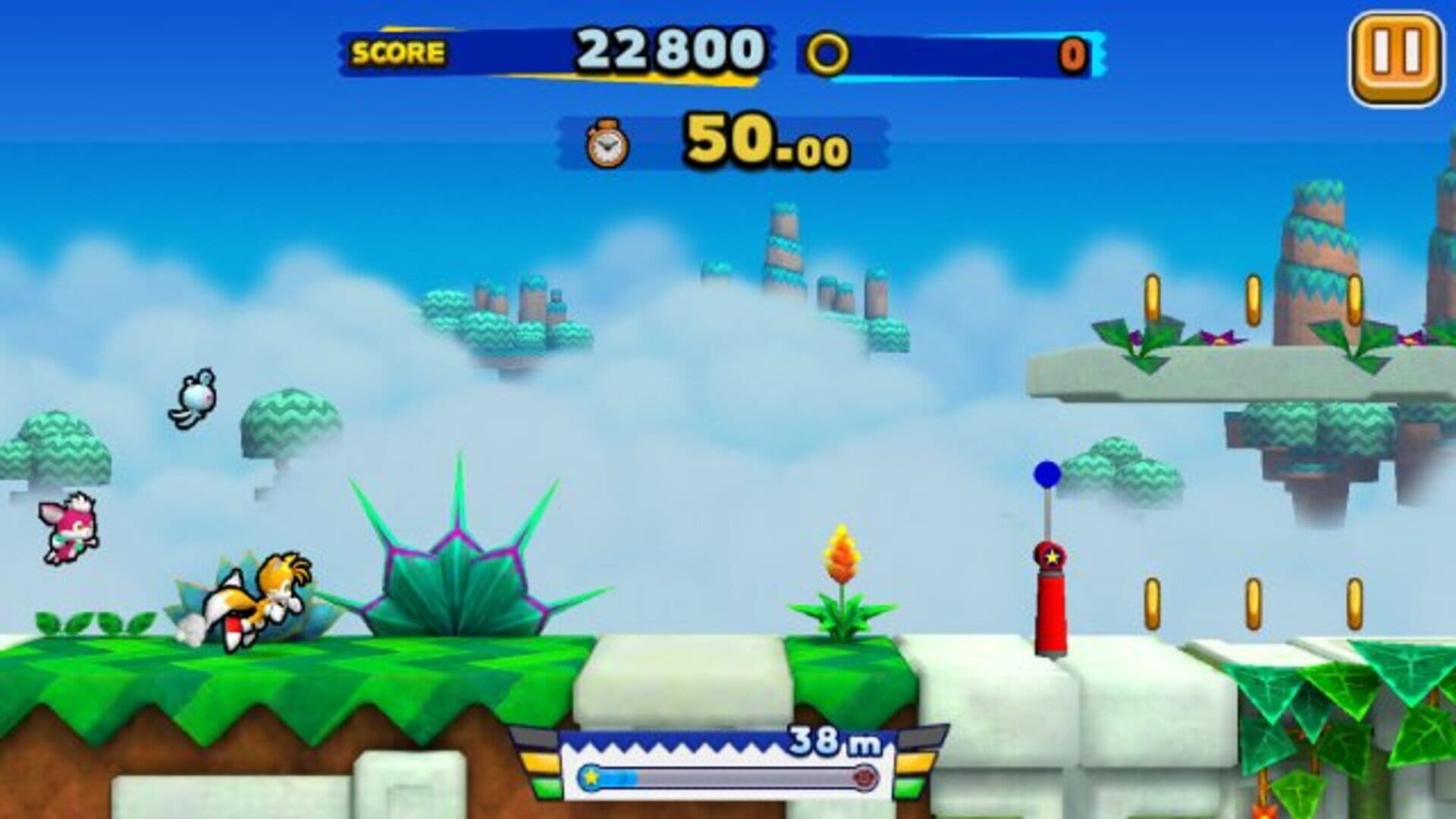 Sonic Runners Revival - Screenshot