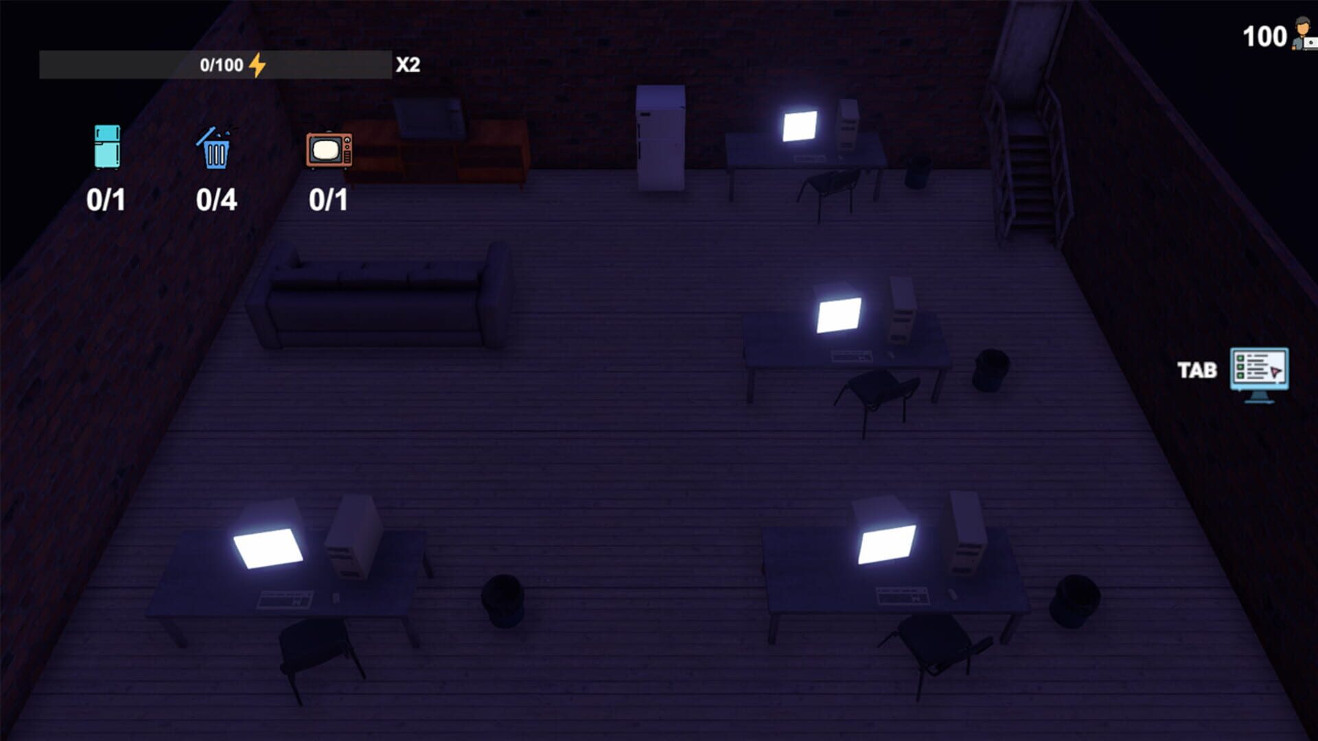 Hacker life simulator - Screenshot