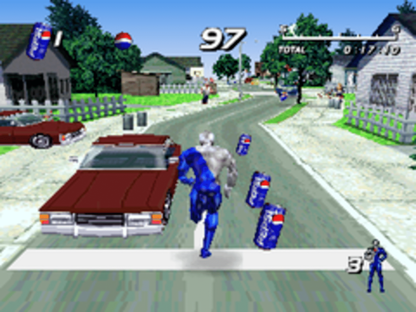 Pepsiman screenshot