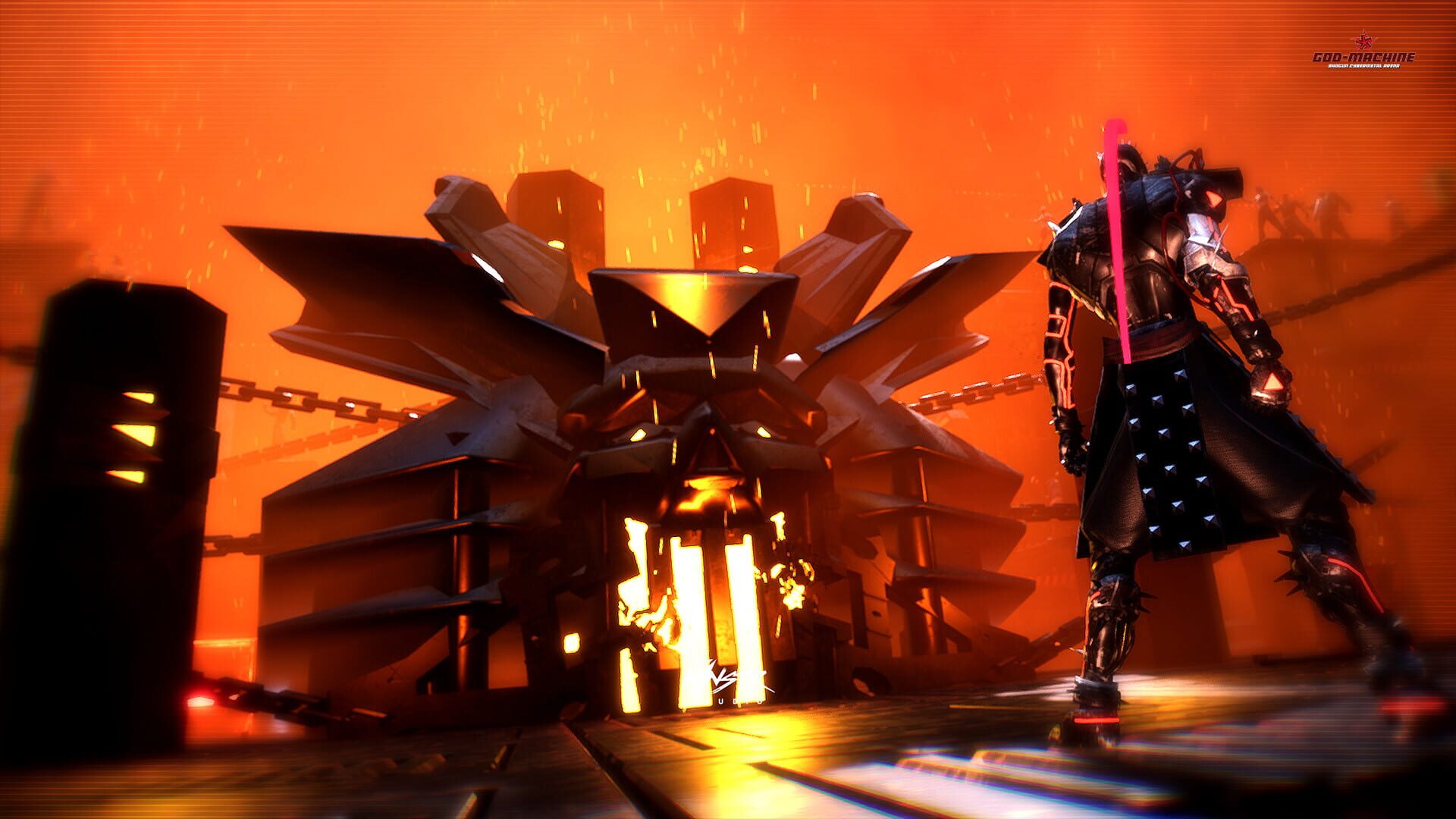 God-Machine: Shogun CyberMetal Arena - Screenshot