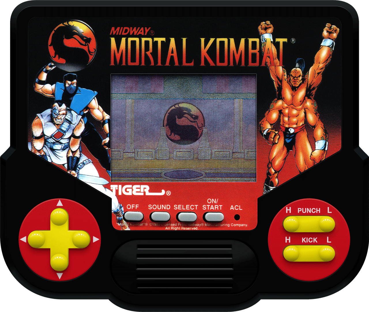 Tiger electronics mortal clearance kombat