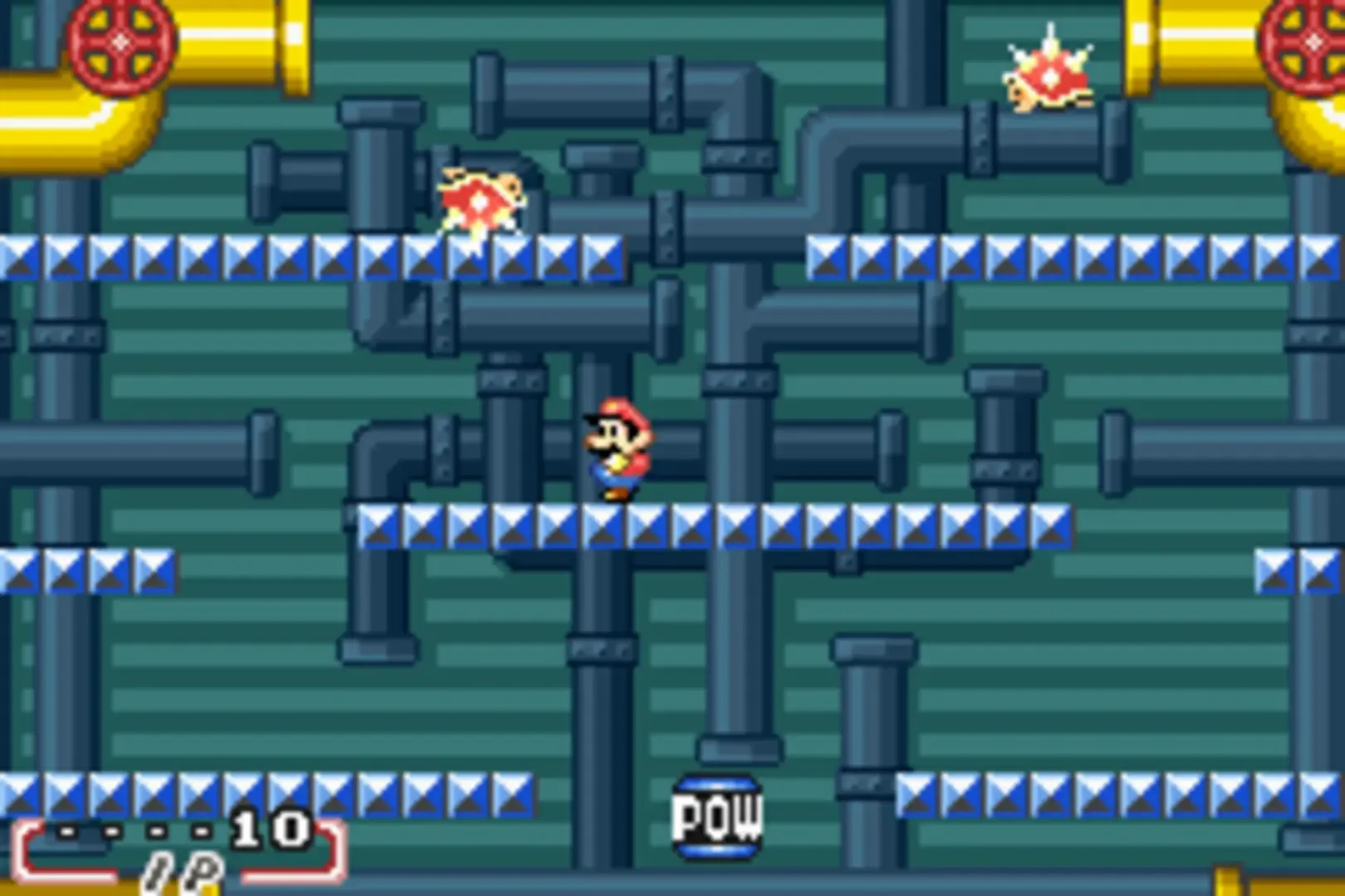 Captura de pantalla - Mario Bros.