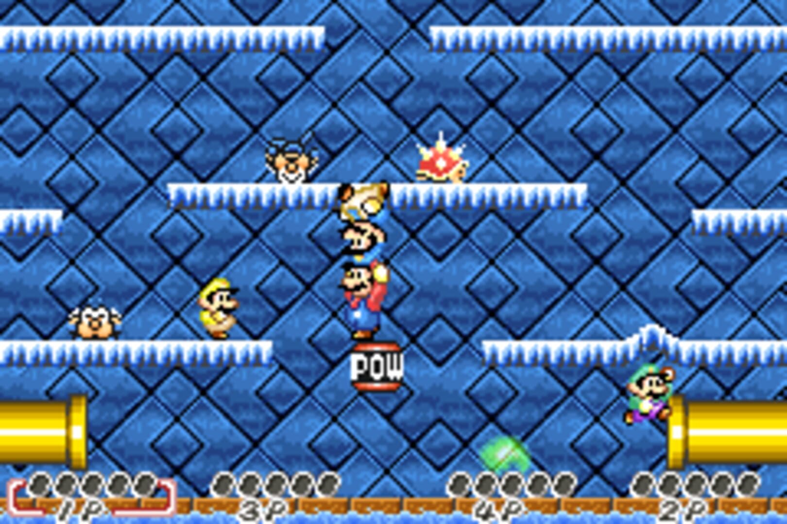 Captura de pantalla - Mario Bros.