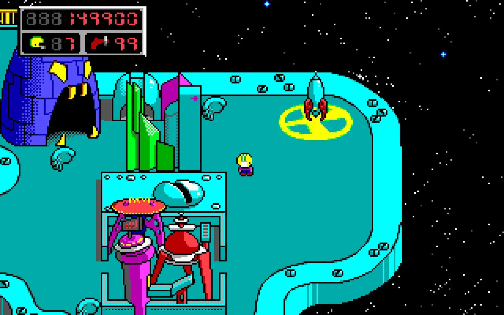 Commander Keen in Aliens Ate My Baby Sitter!