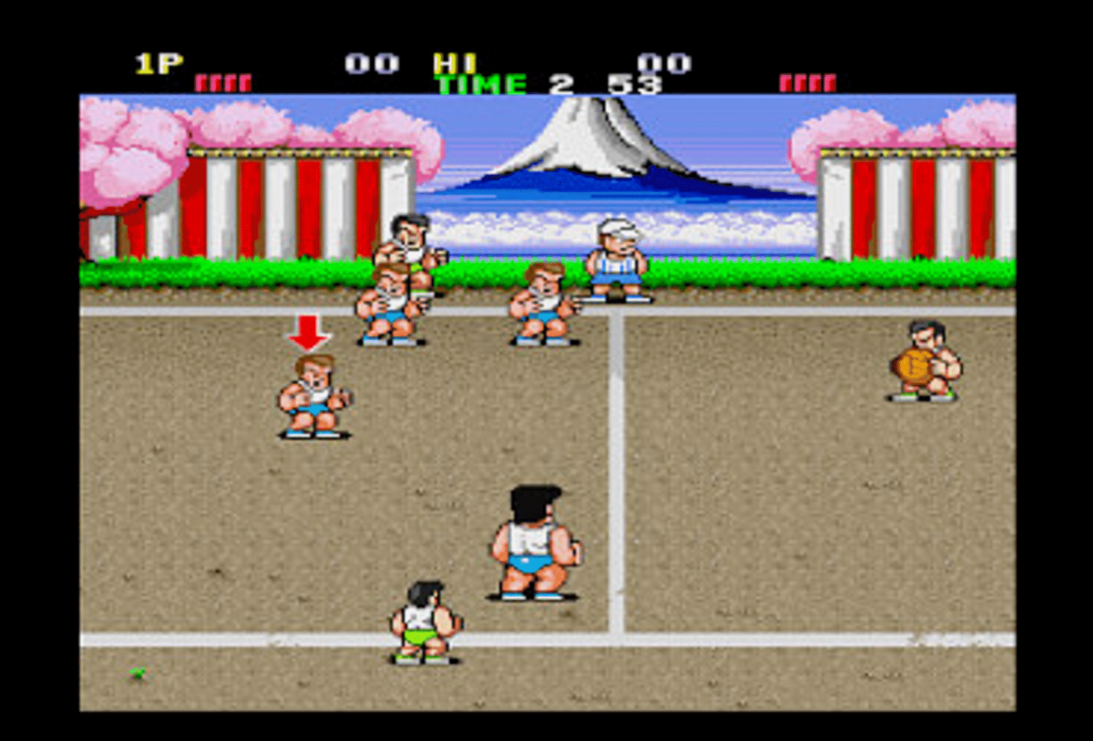 Nekketsu Koukou Dodgeball-bu screenshot