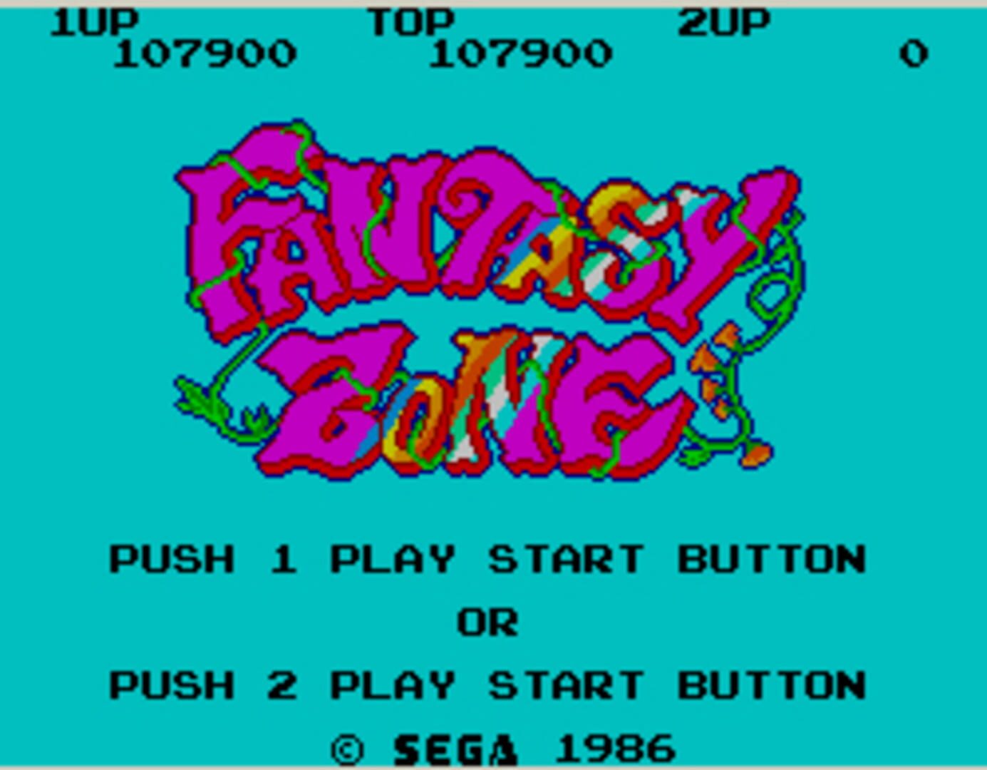 Captura de pantalla - Fantasy Zone