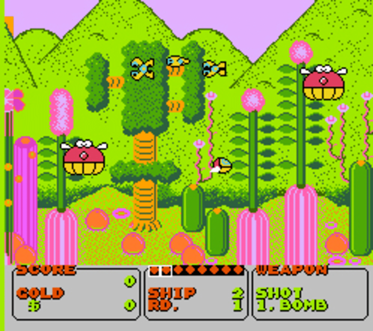 Fantasy Zone screenshot