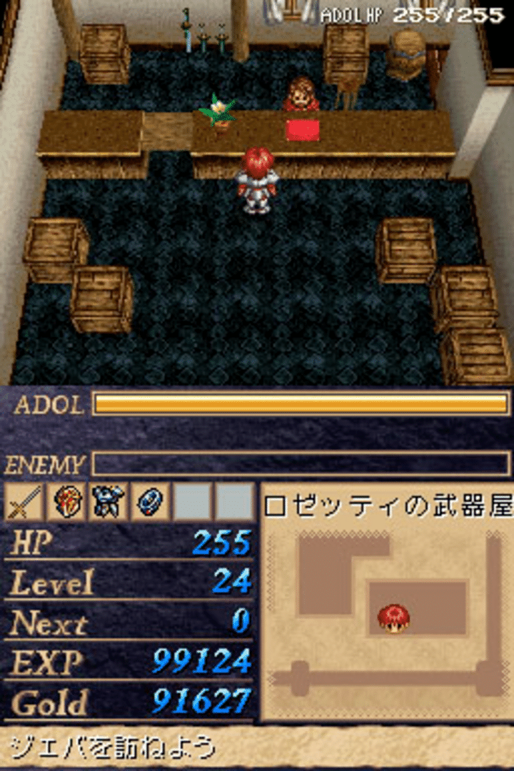 Ys DS screenshot