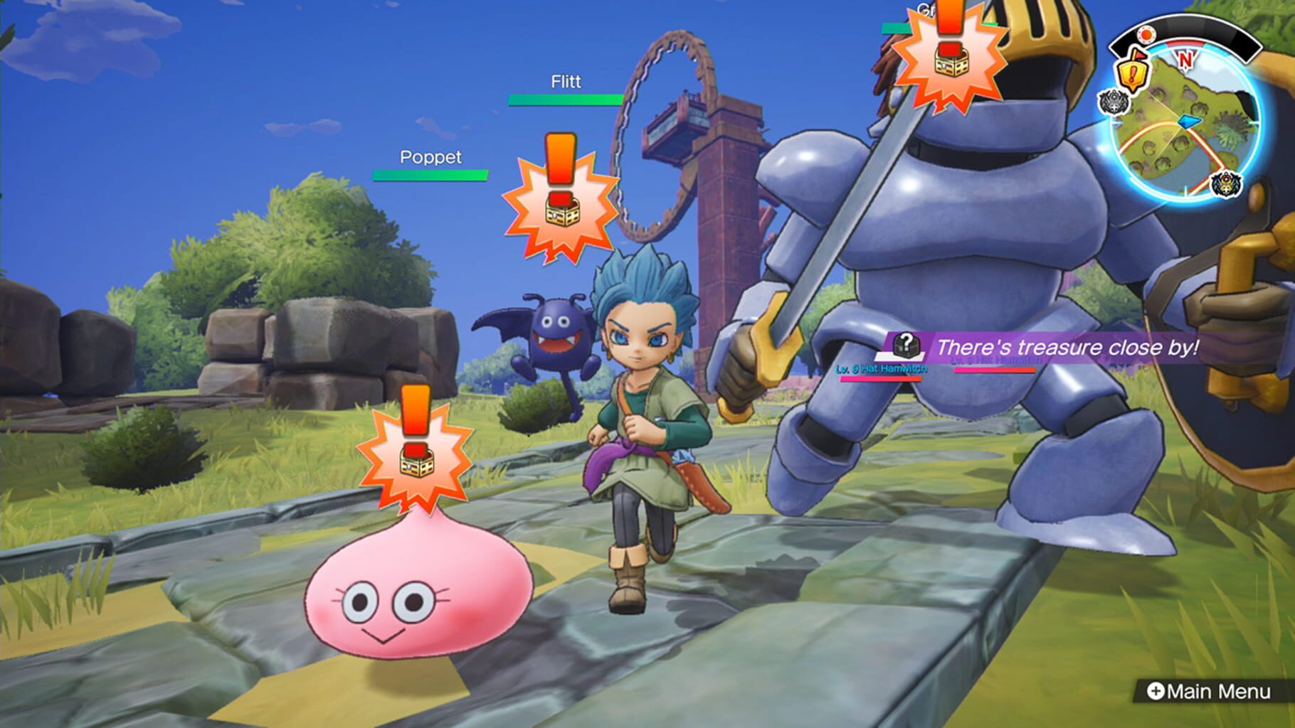 Captura de pantalla - Dragon Quest Treasures