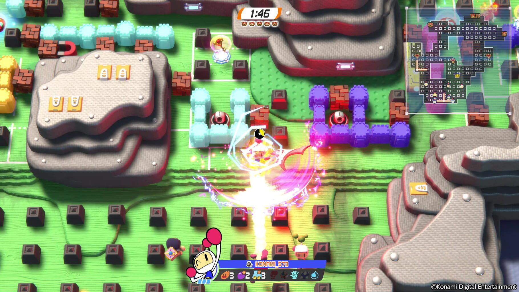 Captura de pantalla - Super Bomberman R 2