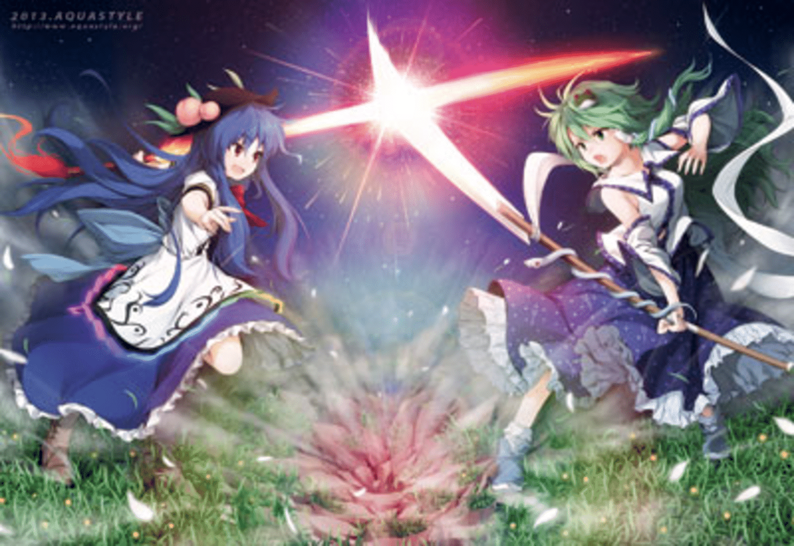 Miracle Chou Party: Sanae to Tenshi no Gensou Labyrinth screenshot