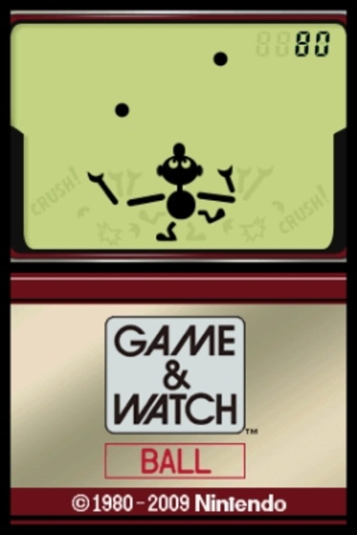 Captura de pantalla - Game & Watch Ball