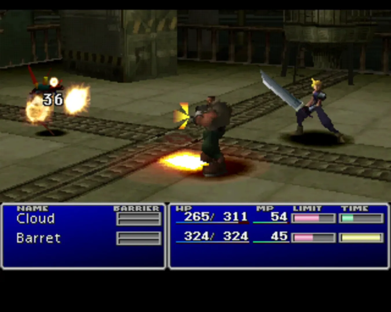 Captura de pantalla - Final Fantasy VII