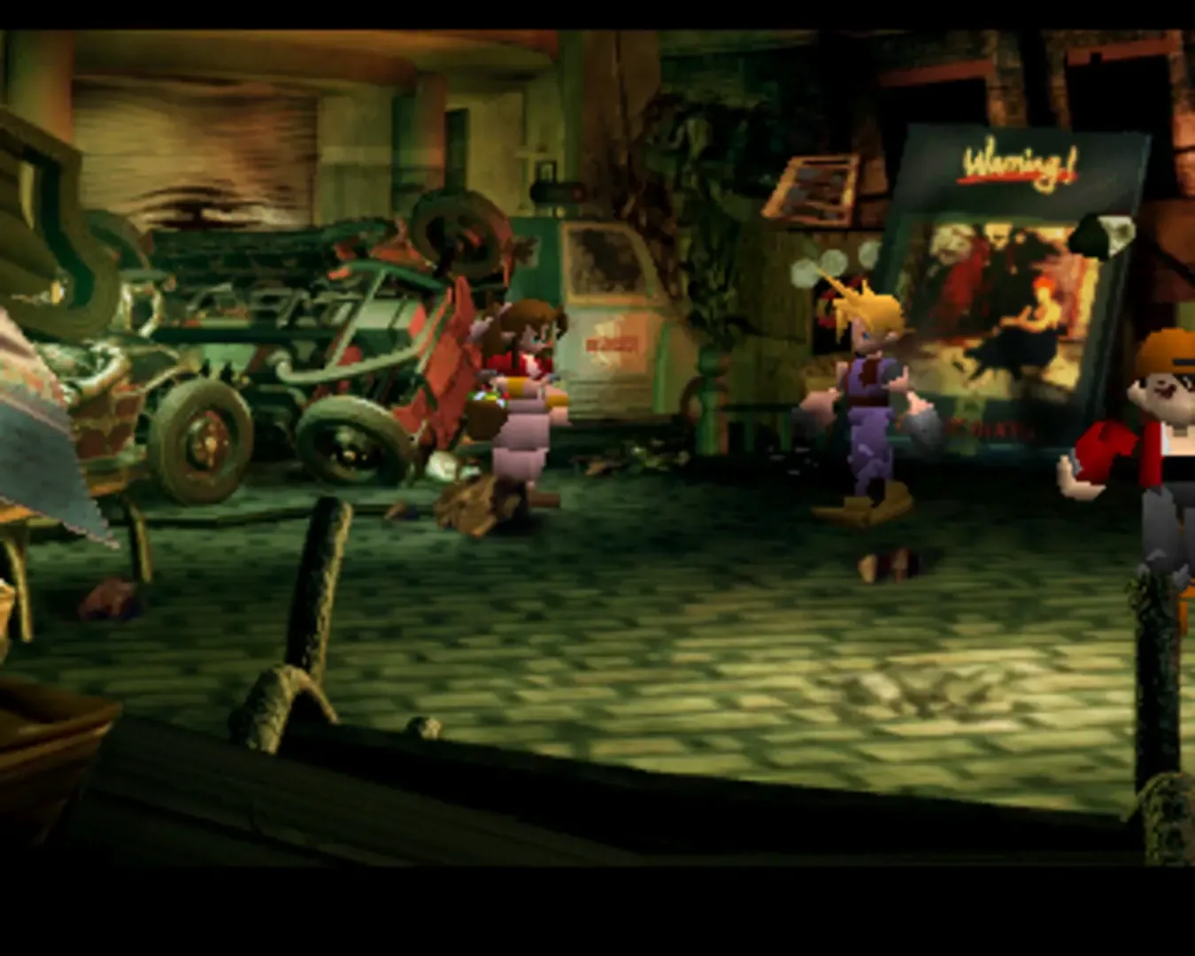 Captura de pantalla - Final Fantasy VII