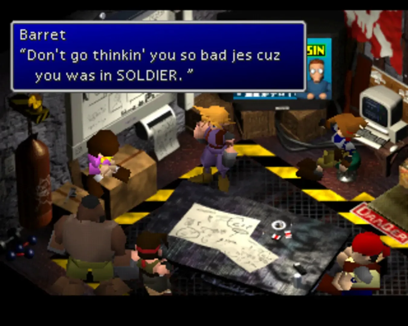 Captura de pantalla - Final Fantasy VII