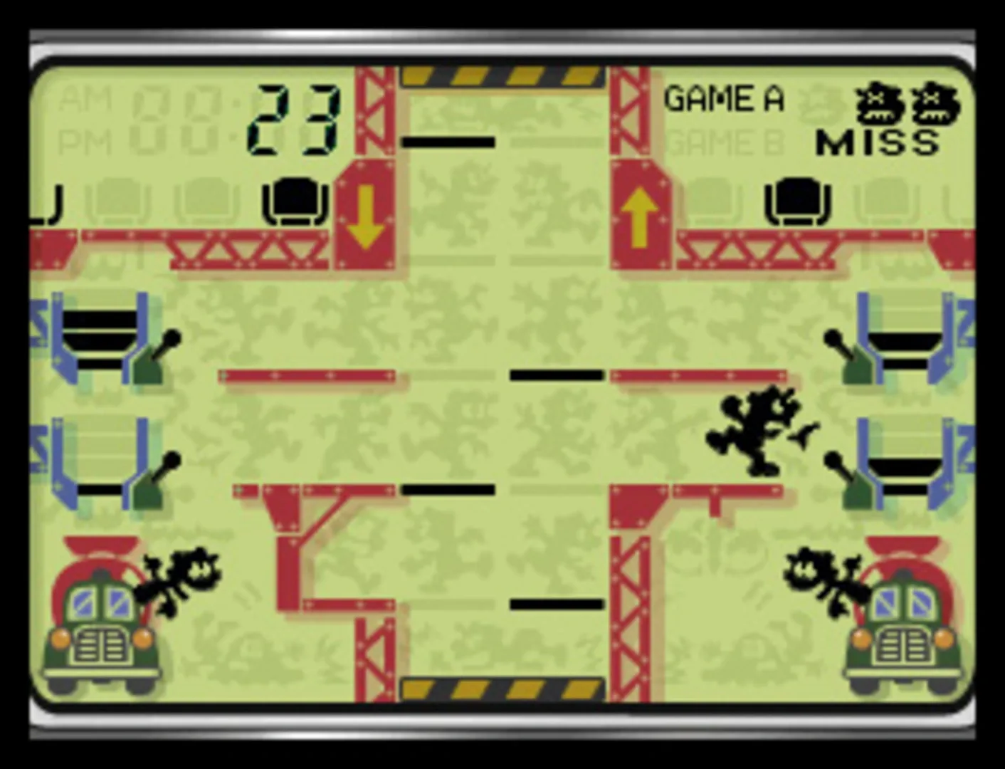 Captura de pantalla - Game & Watch Mario's Cement Factory