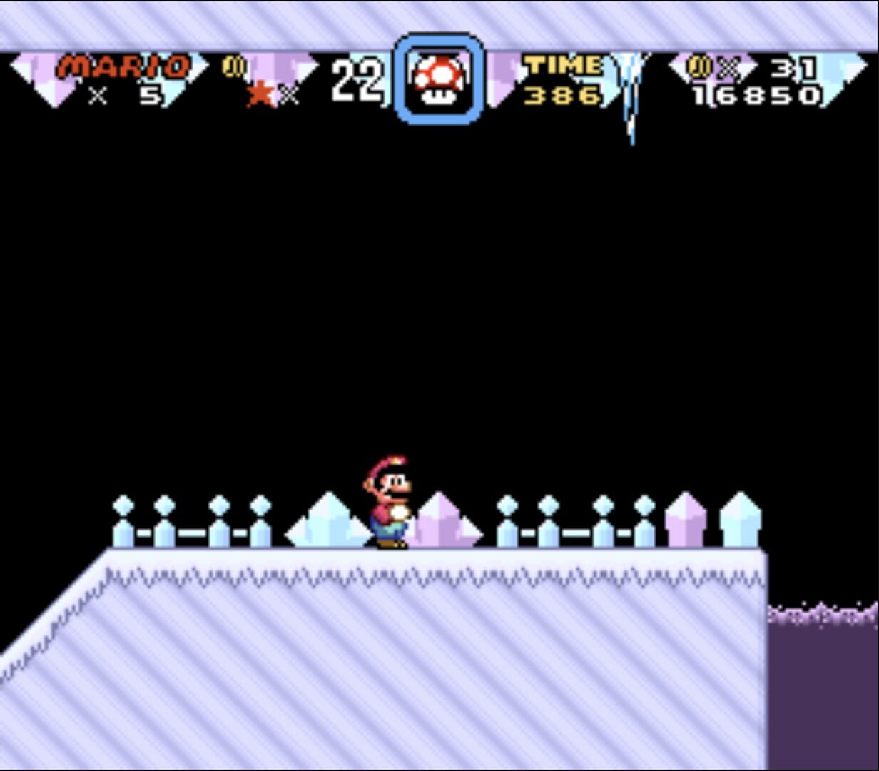 Captura de pantalla - Super Mario World: Christmas Edition