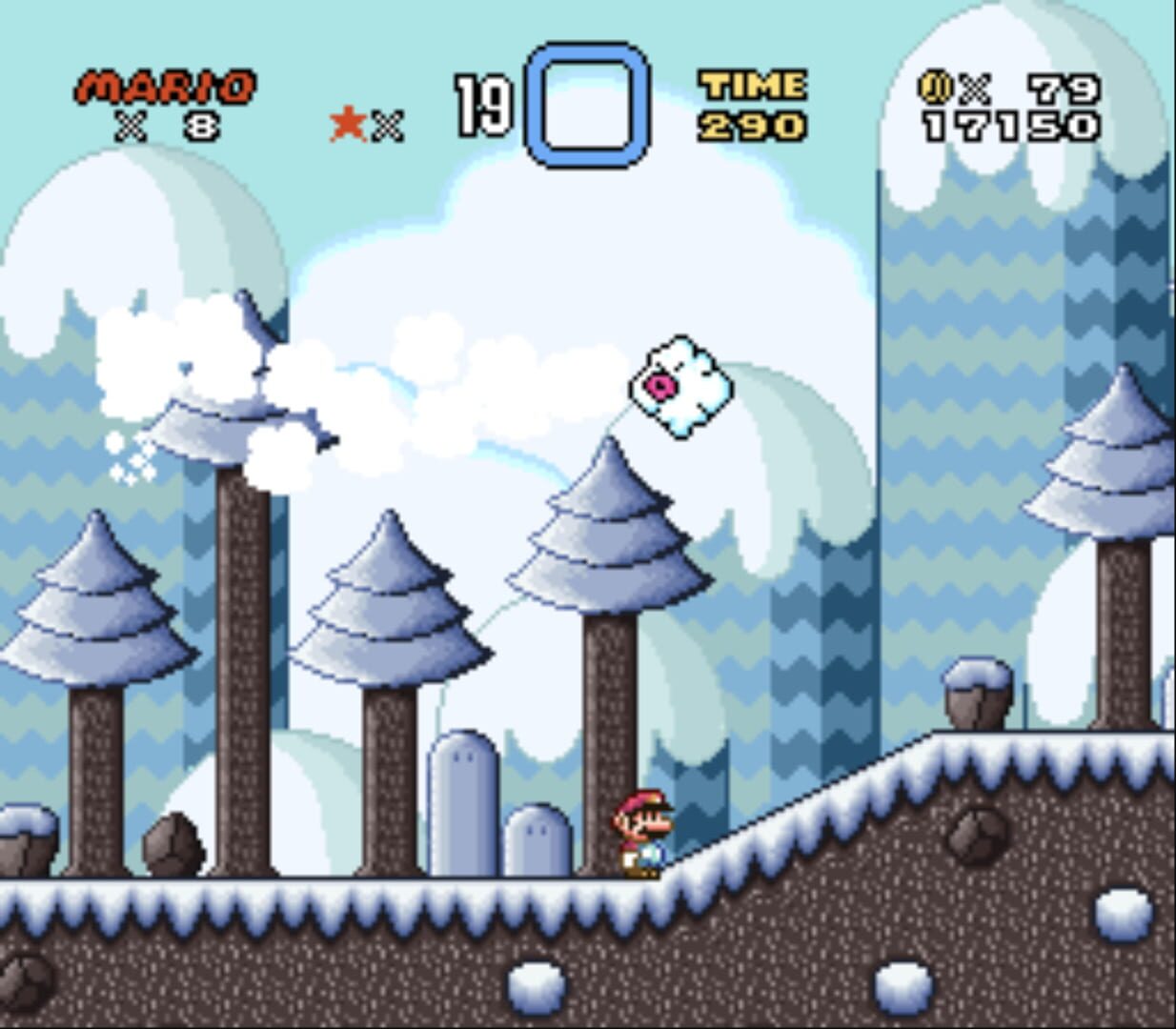 Captura de pantalla - Super Mario World: Christmas Edition