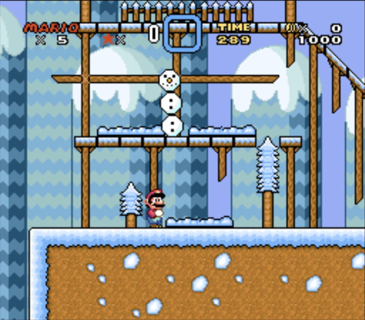 Captura de pantalla - Super Mario World: Christmas Edition