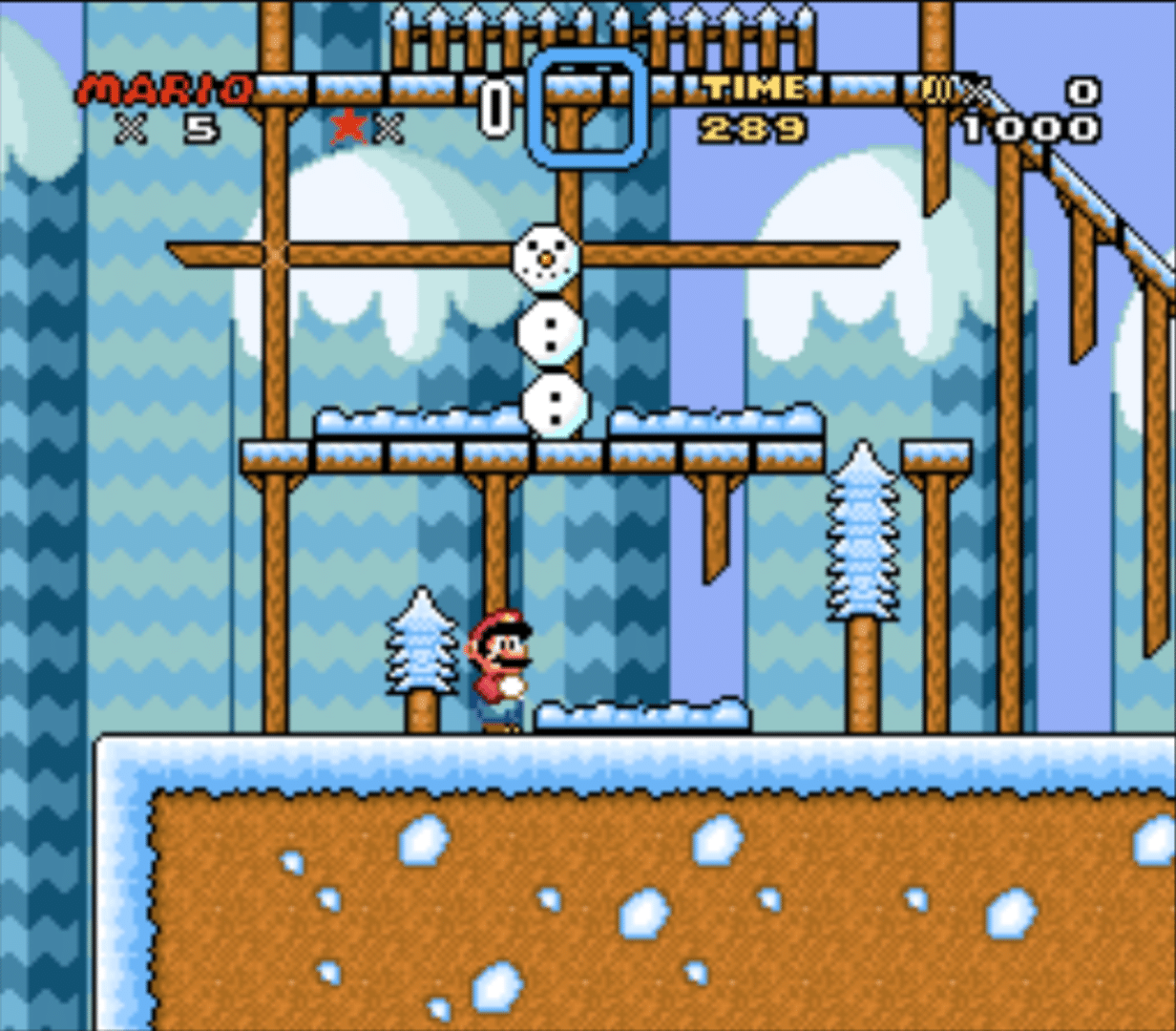 Super Mario World: Christmas Edition screenshot