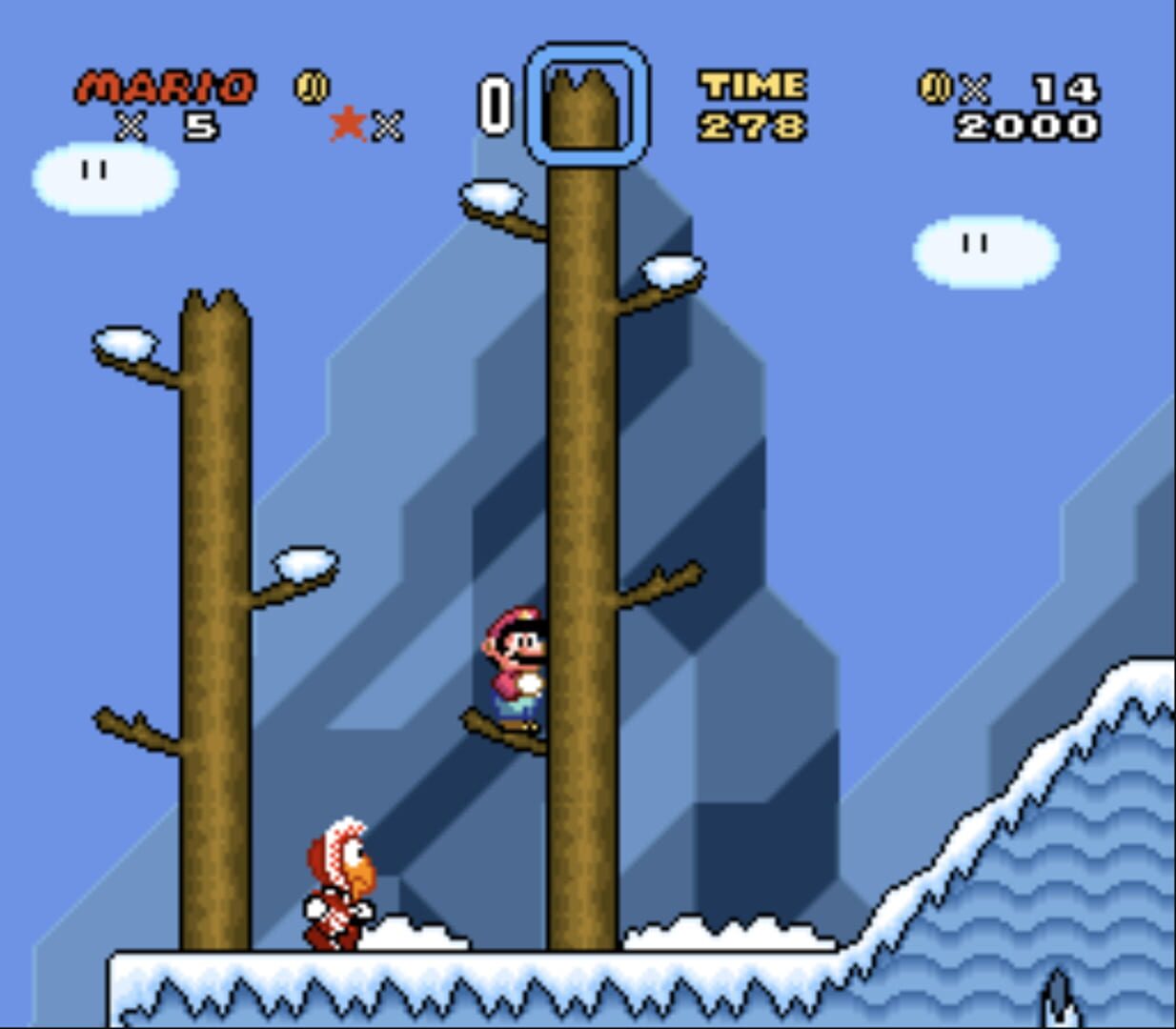 Captura de pantalla - Super Mario World: Christmas Edition