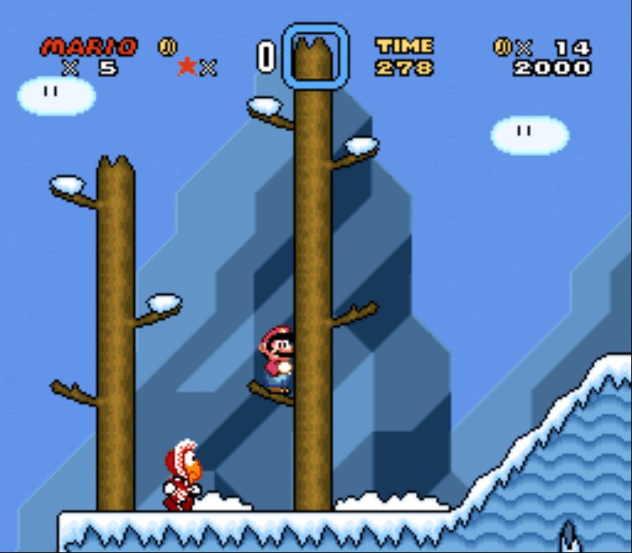 Super Mario World: Christmas Edition screenshot