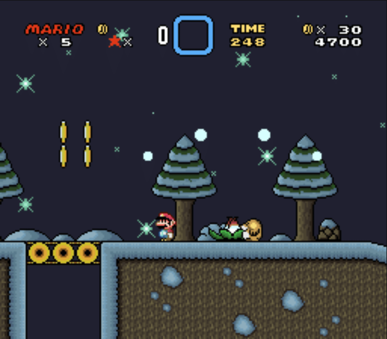 Super Mario World: Christmas Edition screenshot