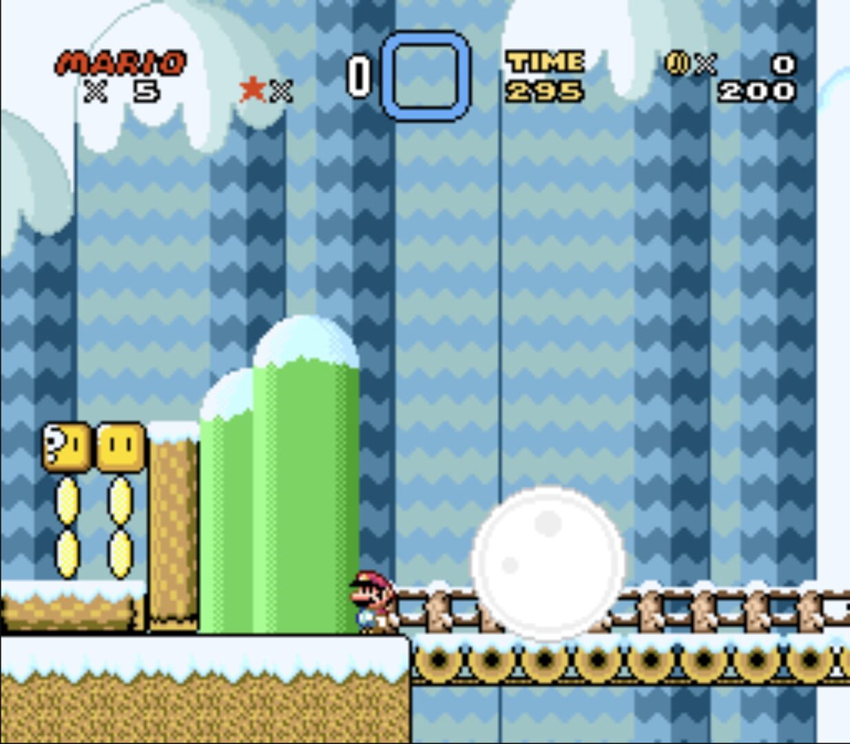 Captura de pantalla - Super Mario World: Christmas Edition