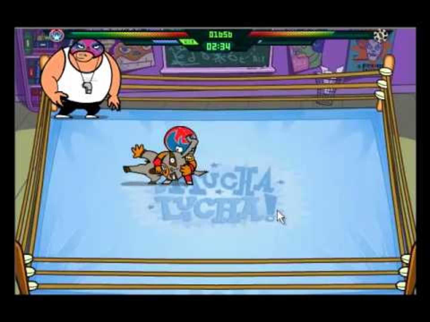 Lucha Caliente - Screenshot