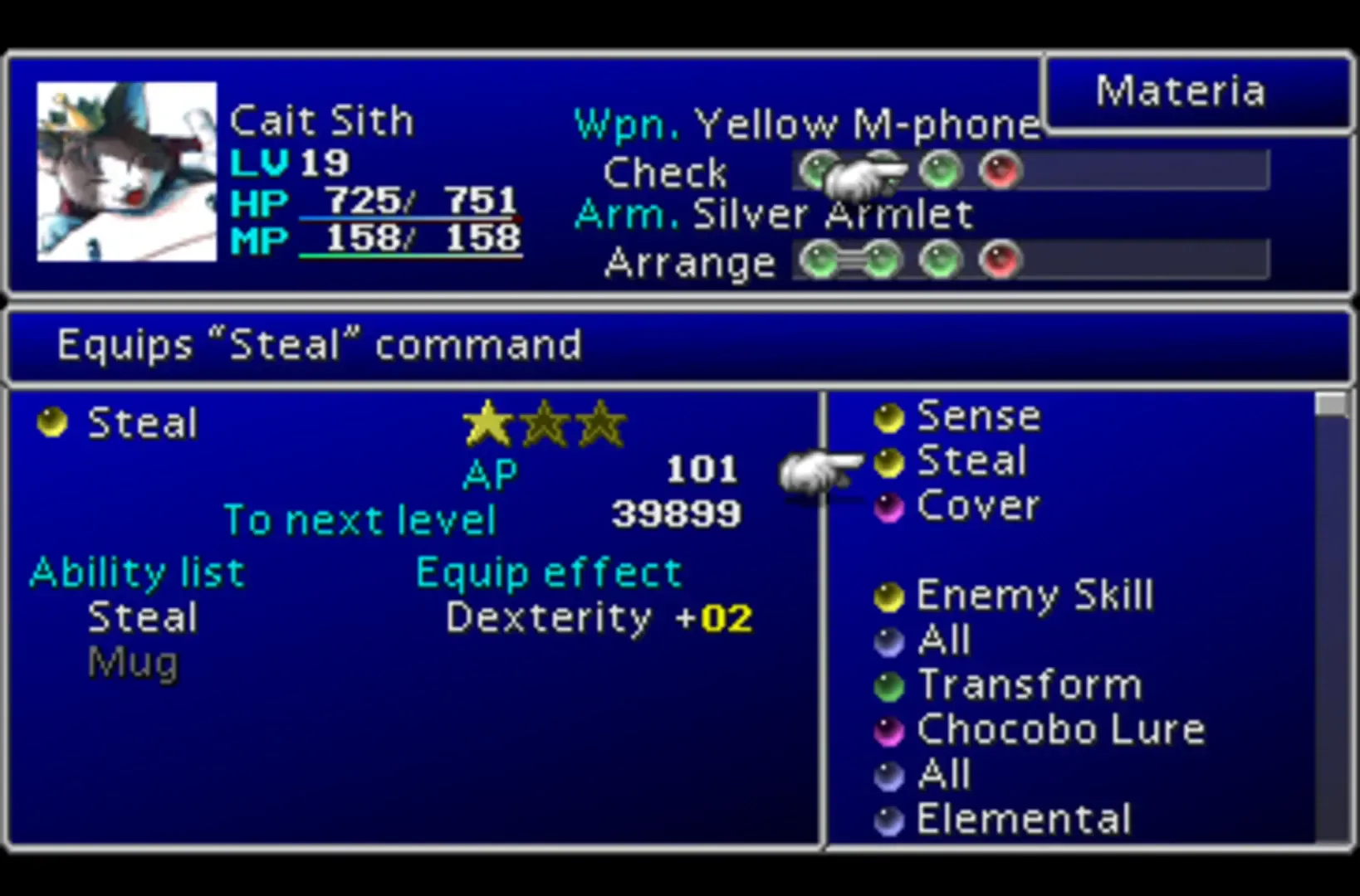 Captura de pantalla - Final Fantasy VII