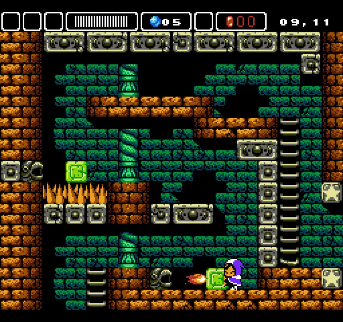 Captura de pantalla - Alwa's Awakening: The 8-Bit Edition