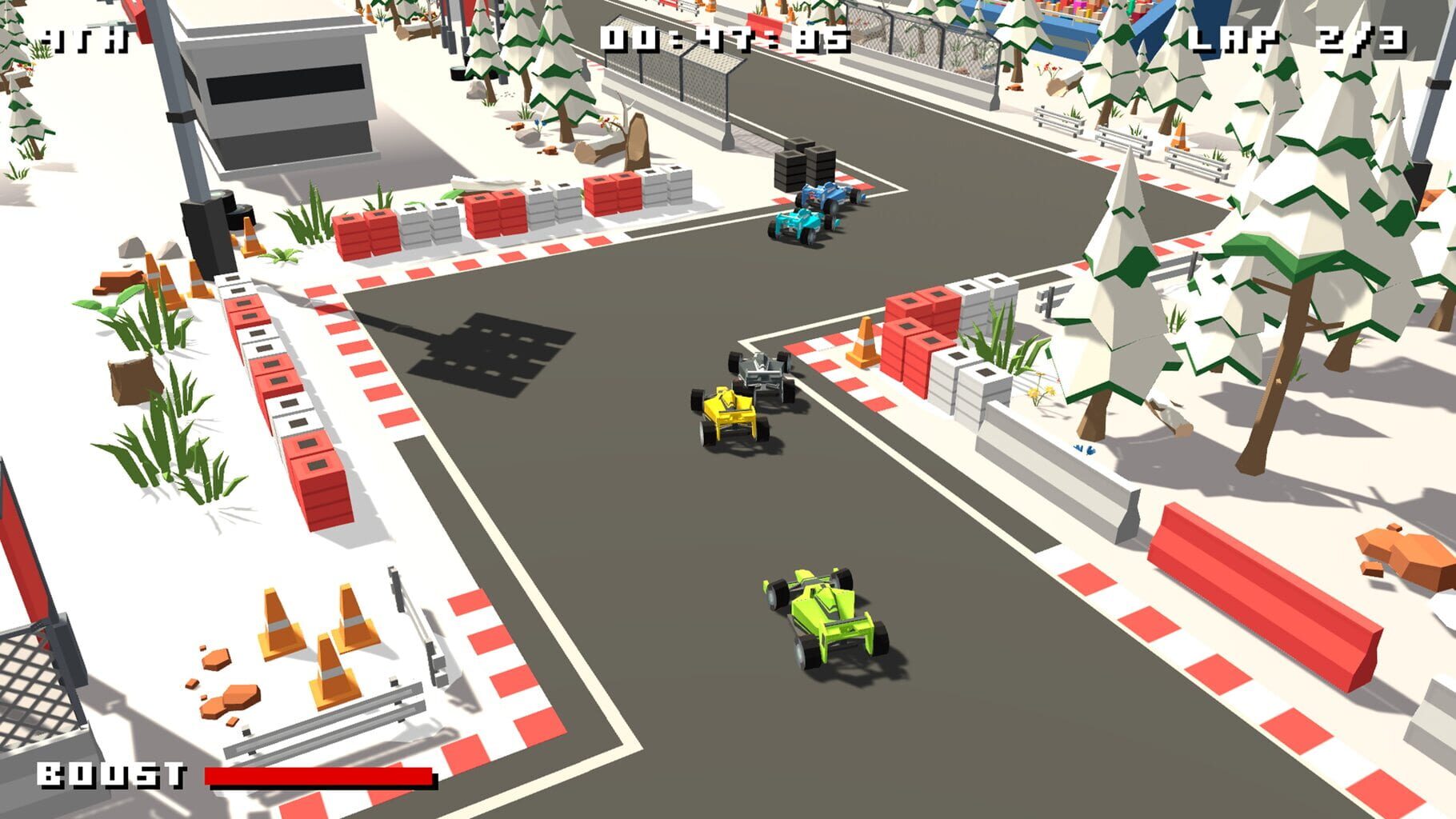 Captura de pantalla - Formula Bit Racing DX