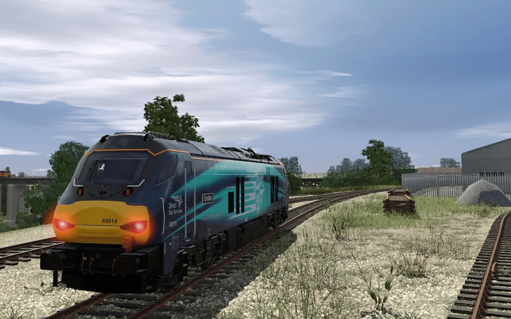 Trainz Railroad Simulator 2019: Pro Train Class 68 DRS screenshot